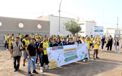 Sentenciados de Medio Libre Callao realizan jornada de limpieza en el Cenecp