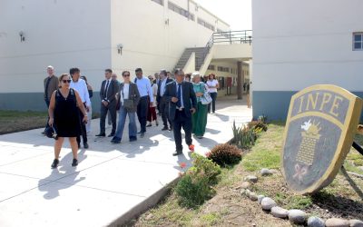Delegaciones extranjeras vinculadas con la gestión penitenciaria visitan sede del Cenecp