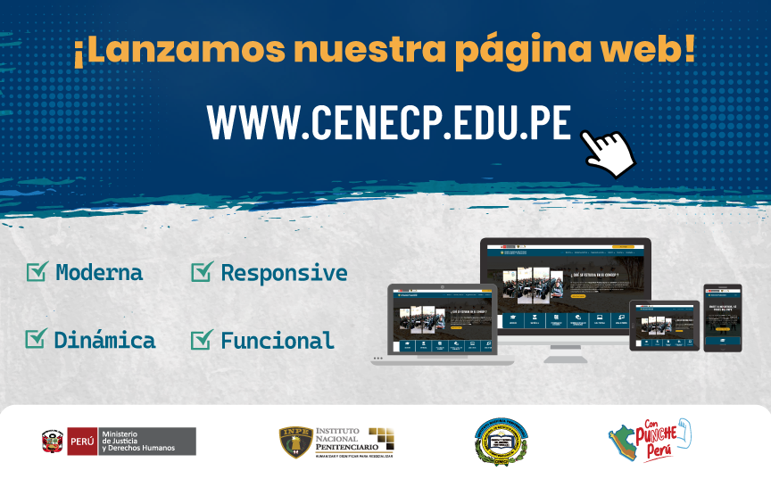 El CENECP ya cuenta con página web institucional