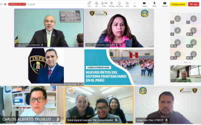 Autoridades del INPE y del ILANUD clausuran curso internacional