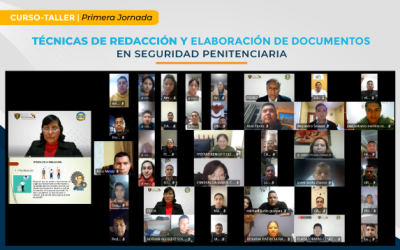 Servidores del INPE culminan con éxito curso “Técnicas de Redacción y Elaboración de Documentos Penitenciarios”