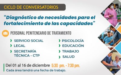 Ciclo de conversatorios «Diagnóstico de necesidades para el fortalecimiento de las capacidades»