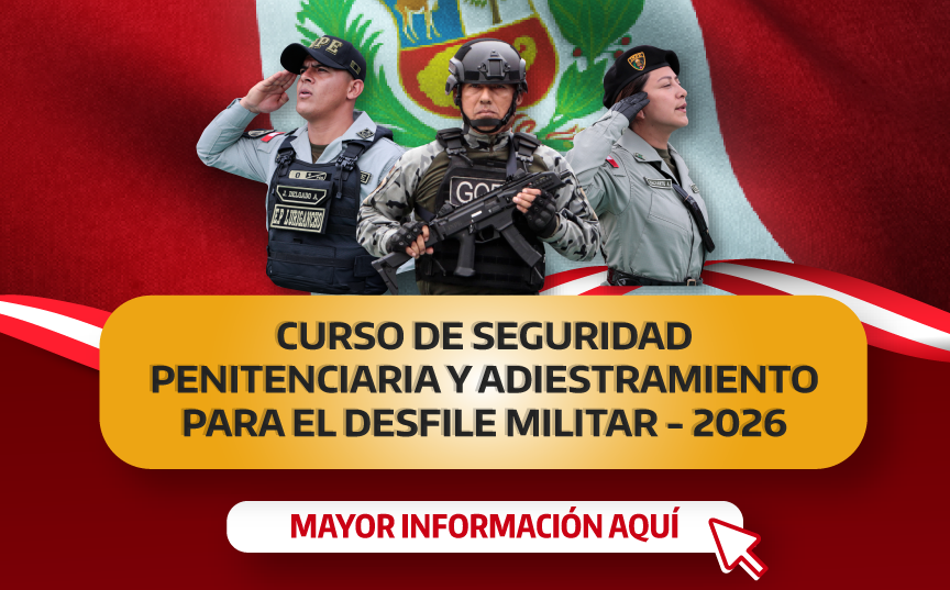 Curso de Seguridad Penitenciaria y Adiestramiento para el Desfile Militar 2026