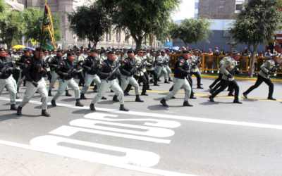 INPE retorna al gran desfile patrio con delegación preparada en el CENECP
