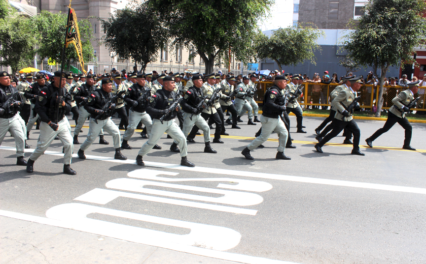 INPE retorna al gran desfile patrio con delegación preparada en el CENECP