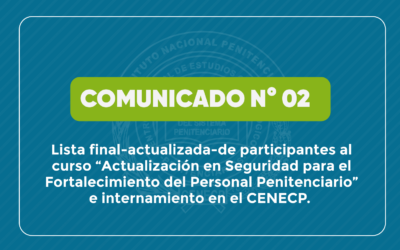 COMUNICADO 02-2026-CENECP [ACTUALIZADO]