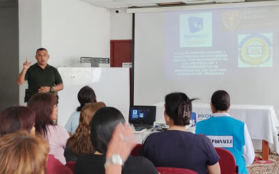 CENECP desarrolla capacitación en materia de seguridad para los Centros Juveniles del PRONACEJ